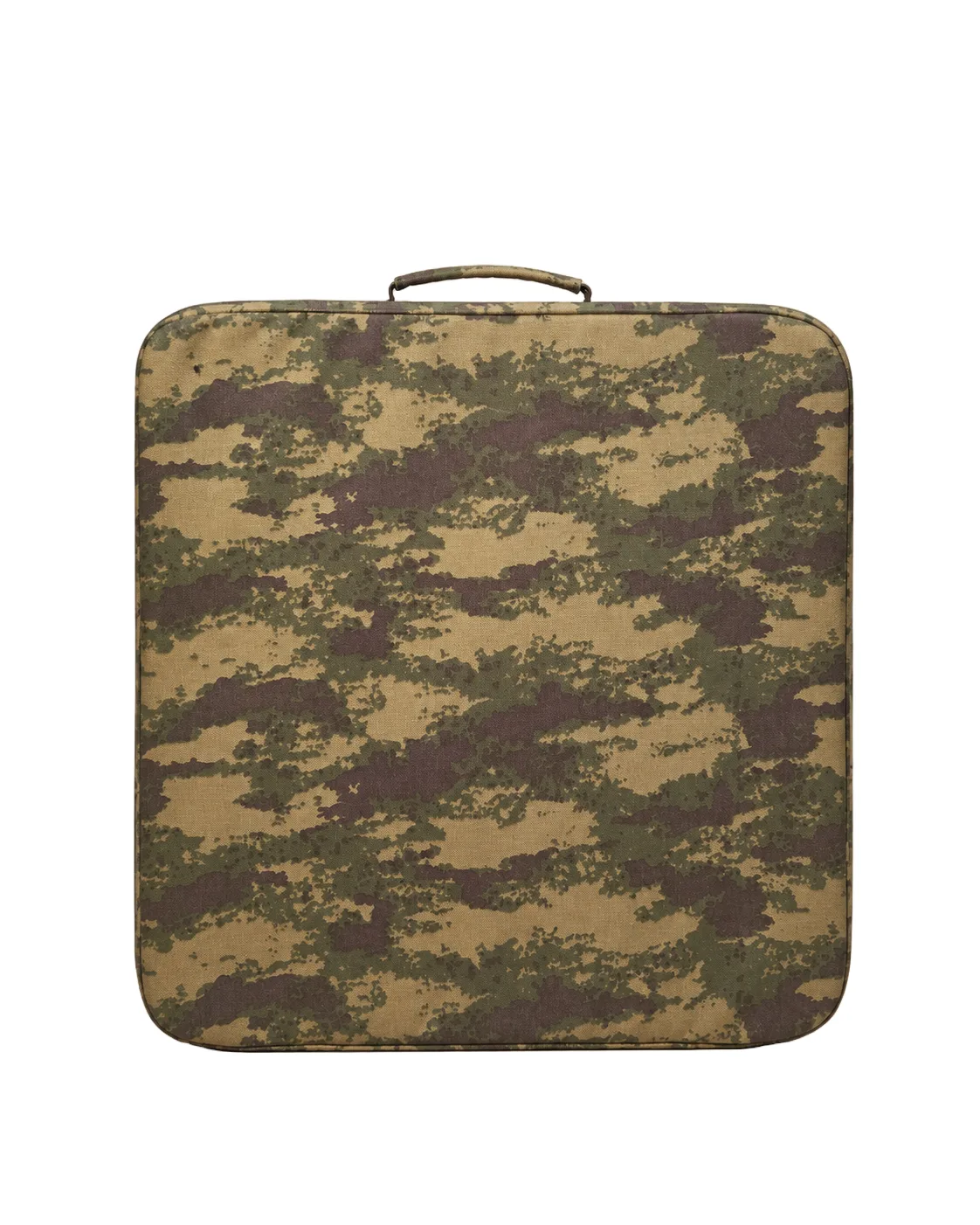 Camouflage Protective Technical Carrying Case with Custom-Cut Foam, front view