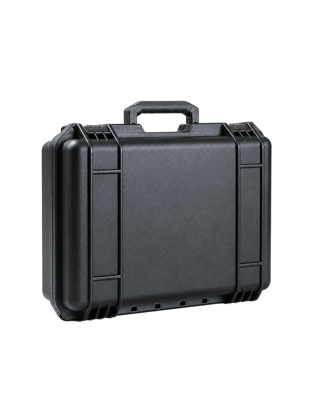 Protective Hard Case, Black, front-left three-quarter view