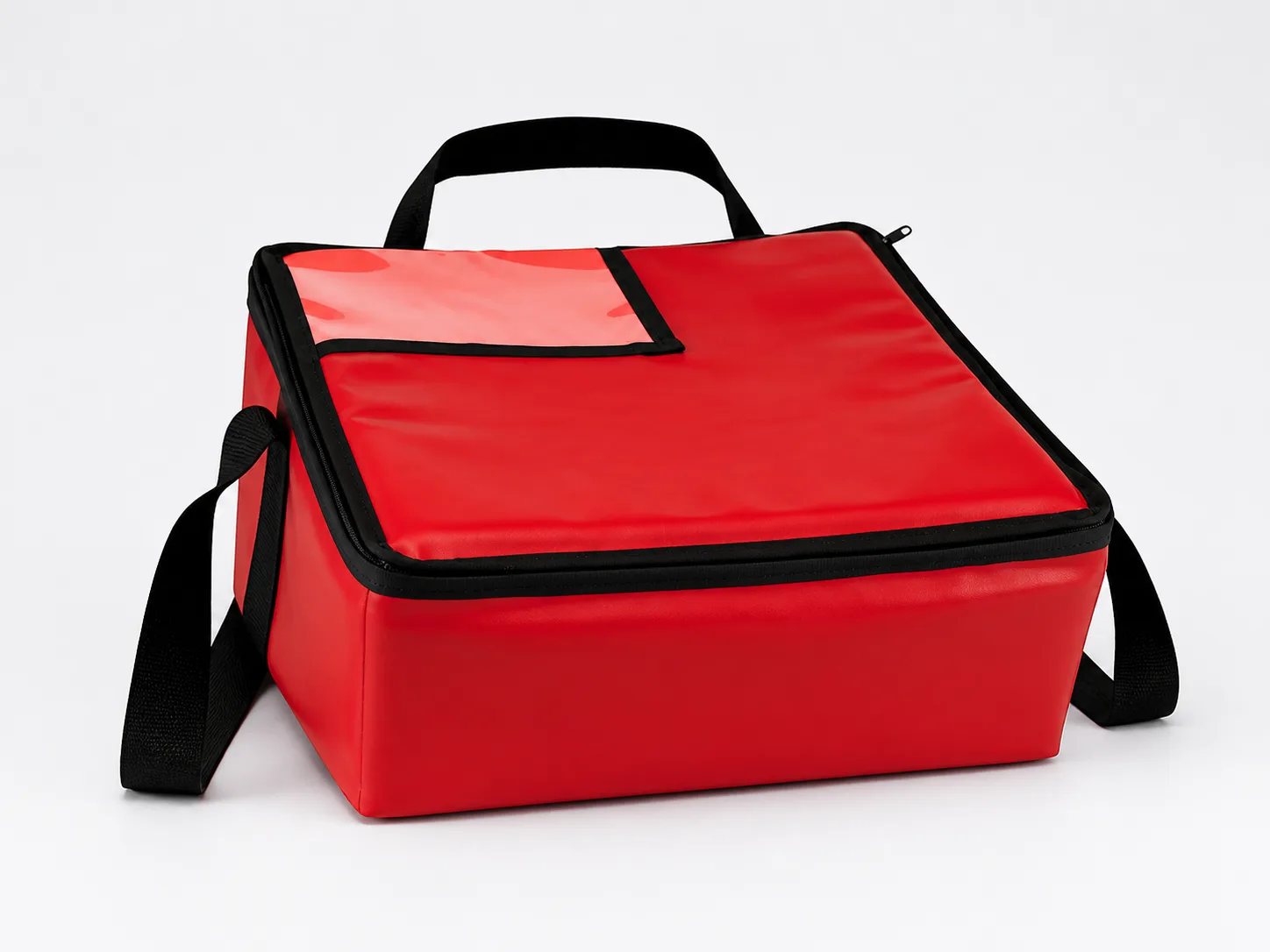 Wide-Base Courier Bag