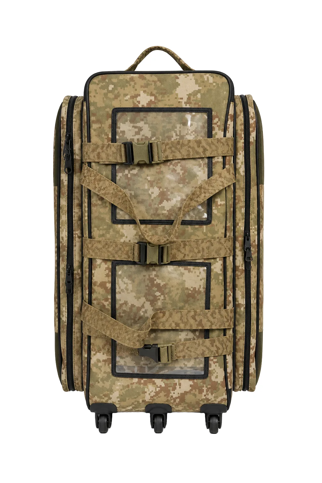 Üç Tekerlekli Saha Taşıma Çantası, ön görünüm