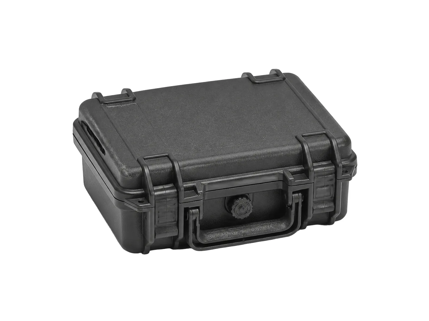Protective Hard Case, Black, front-left three-quarter view