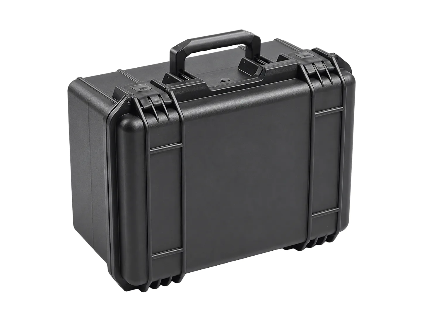 Protective Hard Case, Black, front-left three-quarter view
