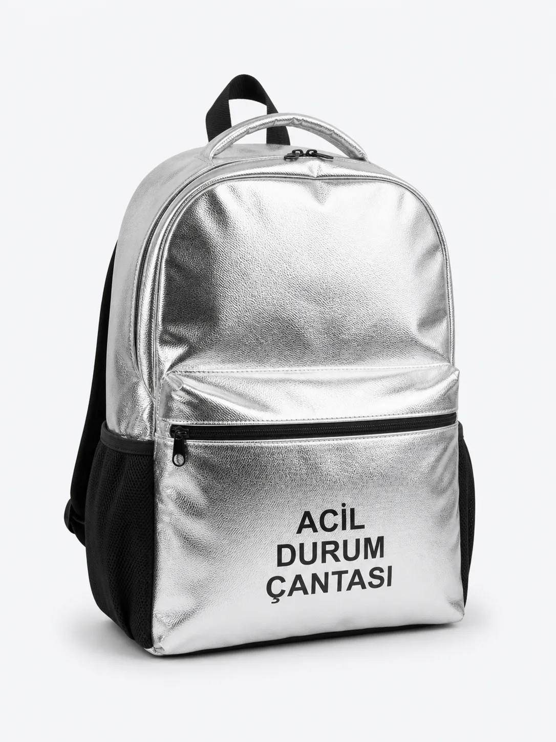 Metalik Acil Durum Sırt Çantası