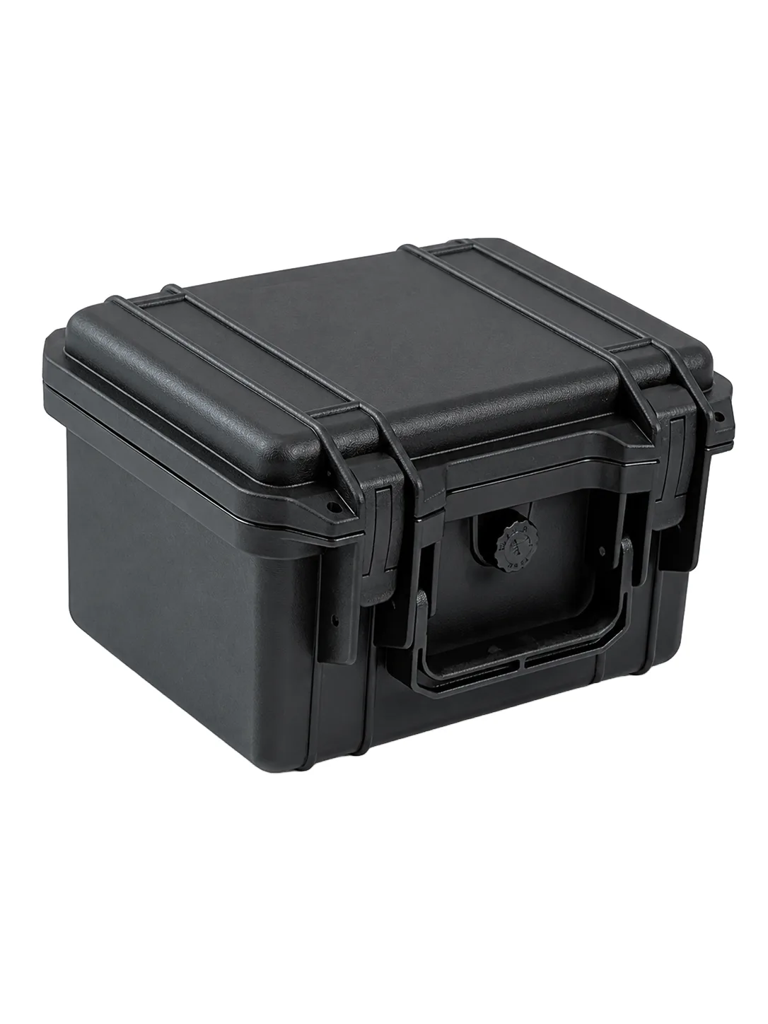 Protective Hard Case, Black, front-left three-quarter view