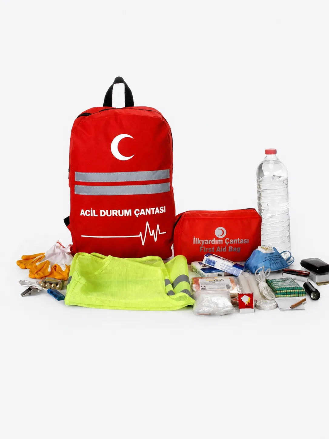 İnce Gövdeli Acil Durum Sırt Çantası, ürün detayı