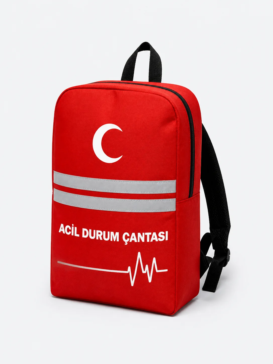 İnce Gövdeli Acil Durum Sırt Çantası, ön-sağ görünüm