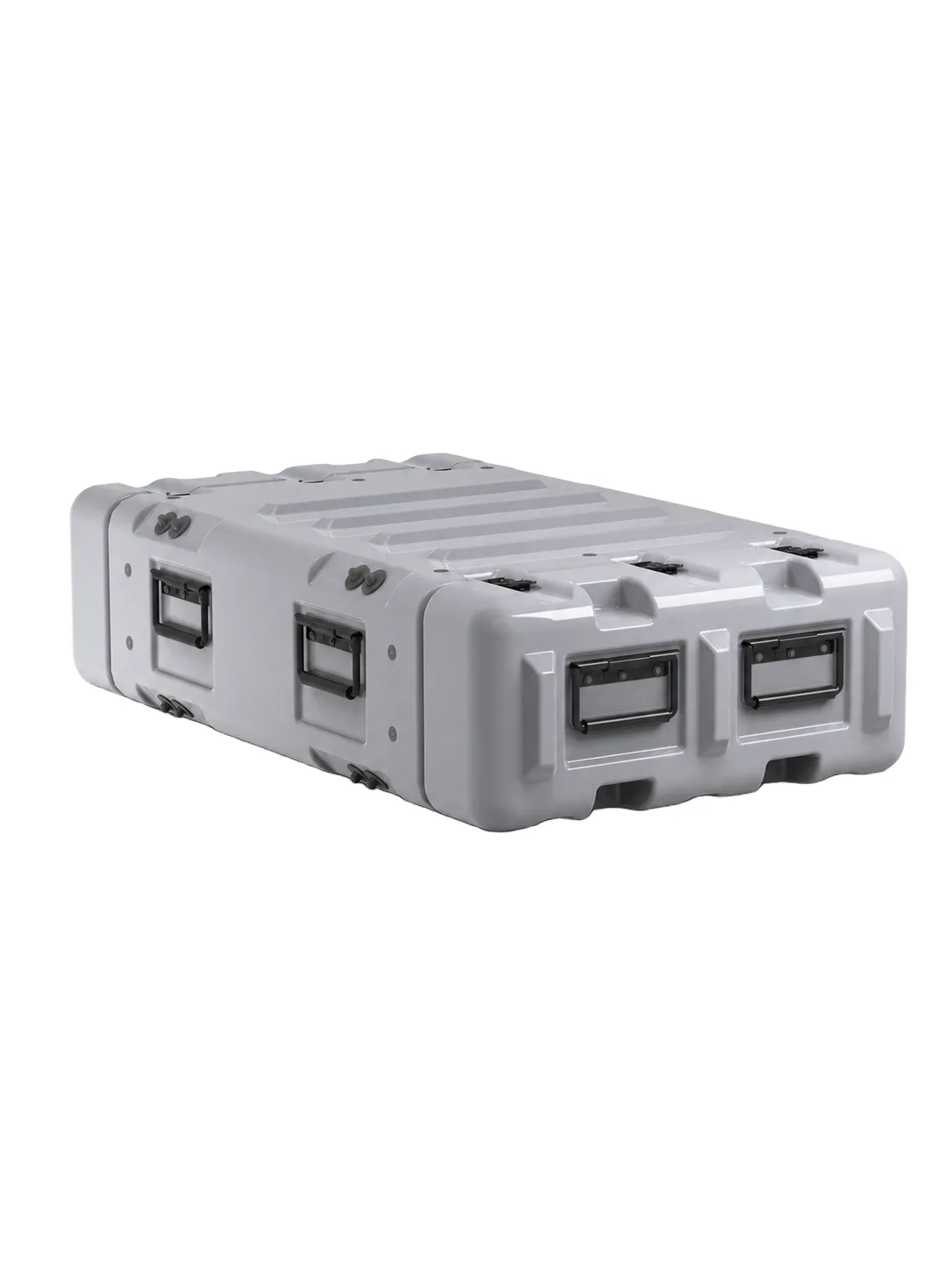 3U Rack Ekipman Kasası, ön-sol görünüm