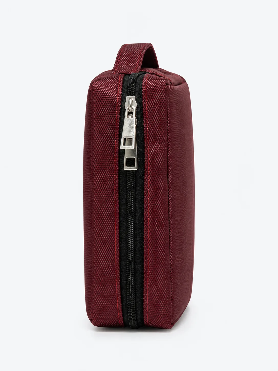 Bordo Organizer Çantası, sağ yan görünüm