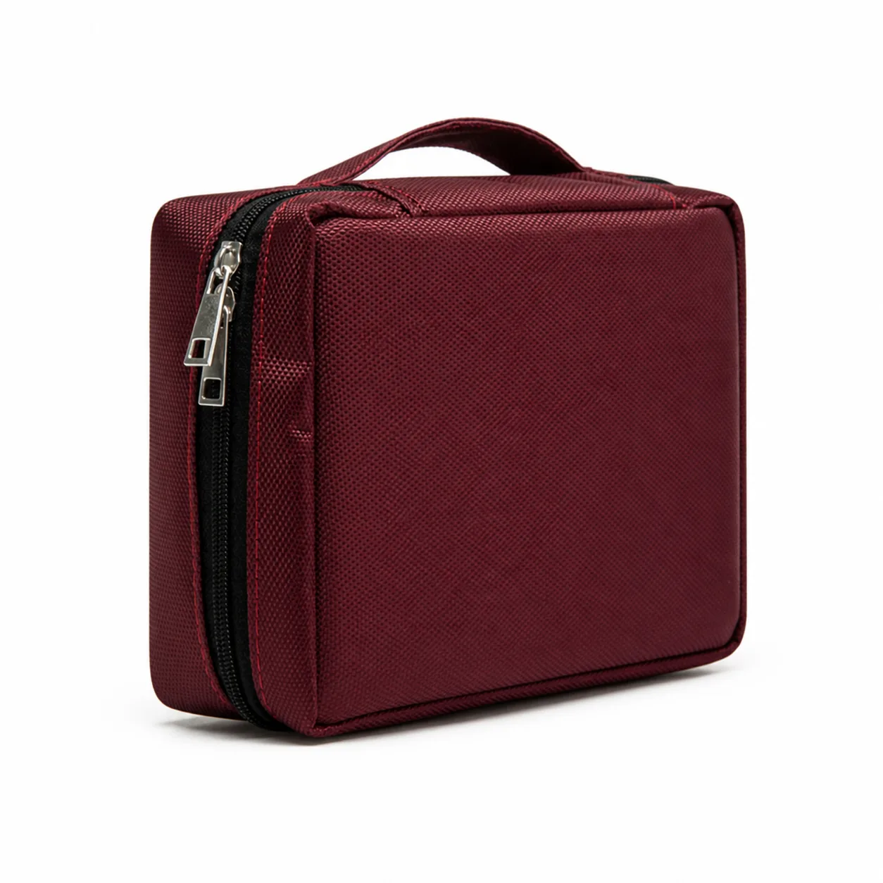 Bordo Organizer Çantası, ön-sol görünüm