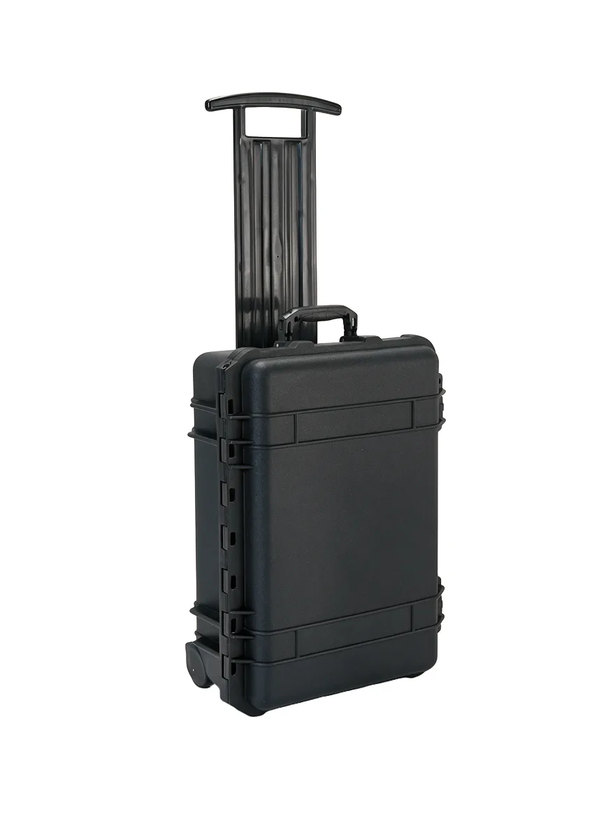Protective Hard Case, Black, front-left three-quarter view